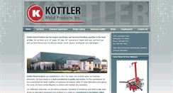 Desktop Screenshot of kottlermetal.com